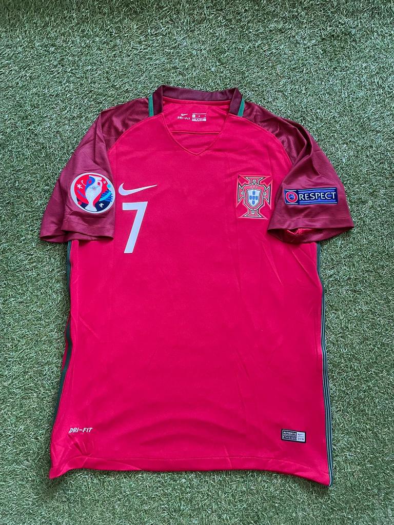 Portugal retro thuisshirt maat M, Sport en Fitness, Voetbal, Maat M, Ophalen of Verzenden, Nieuw, Shirt