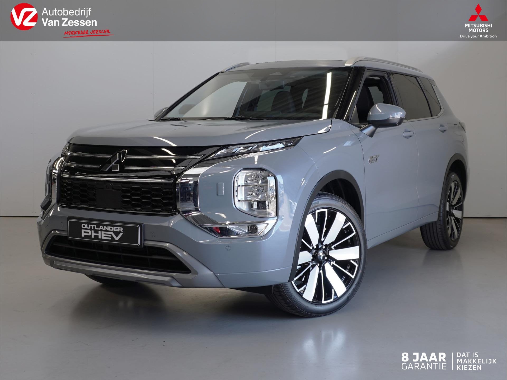 Mitsubishi Outlander 2.4 PHEV Instyle | Actieprijs | Uit voo, Auto's, 12 maanden, 136 pk, Outlander, Zwart