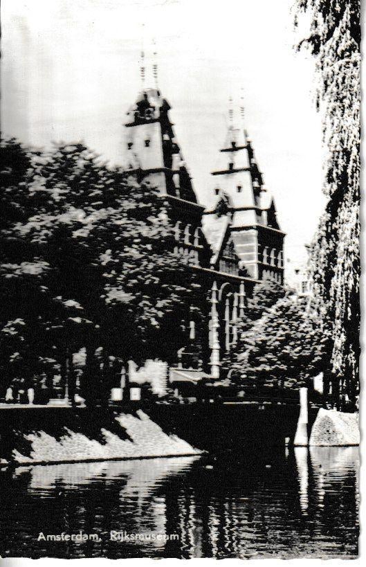 AMSTERDAM - RIJKSMUSEUM, Ophalen of Verzenden, 1940 tot 1960, Gelopen, Noord-Holland