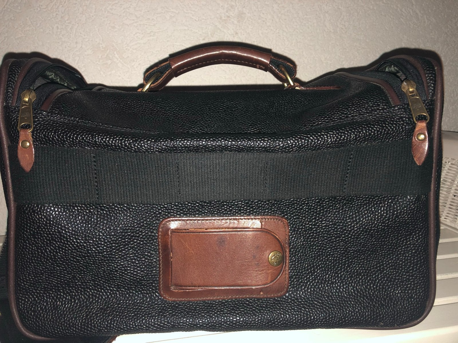 Mulberry tas Zwart Leer authentiek, Overige merken, Zwart, Ophalen of Verzenden, Zo goed als nieuw