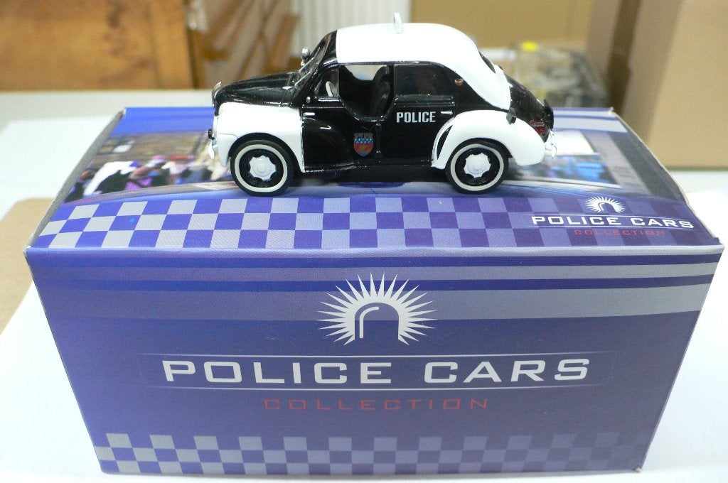 renault 4cv - police municipal de monaco - altaya  1/43, Verzenden, Nieuw, Auto, Overige merken
