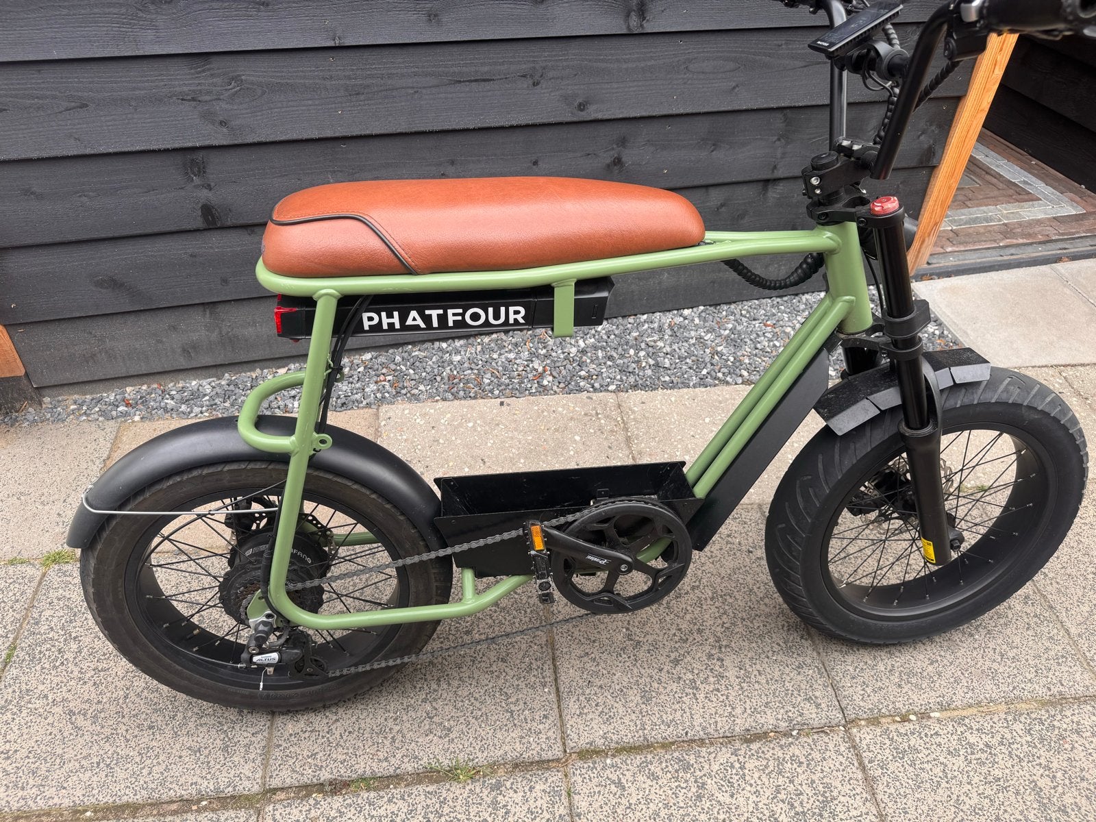 Phatfour FLS-500 fatbike, Fietsen en Brommers, Elektrische fietsen, Gebruikt, Minder dan 47 cm, 50 km per accu of meer, Ophalen