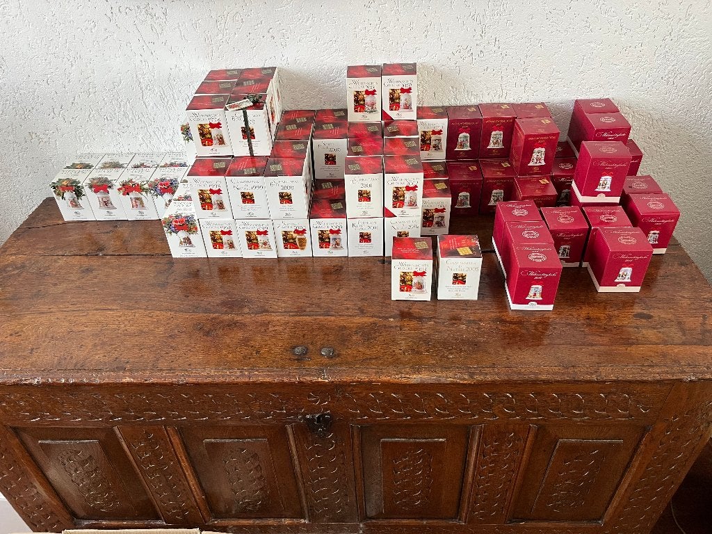 Hutschenreuter Porseleinen kerstklokjes, Diversen, Ophalen of Verzenden, Nieuw