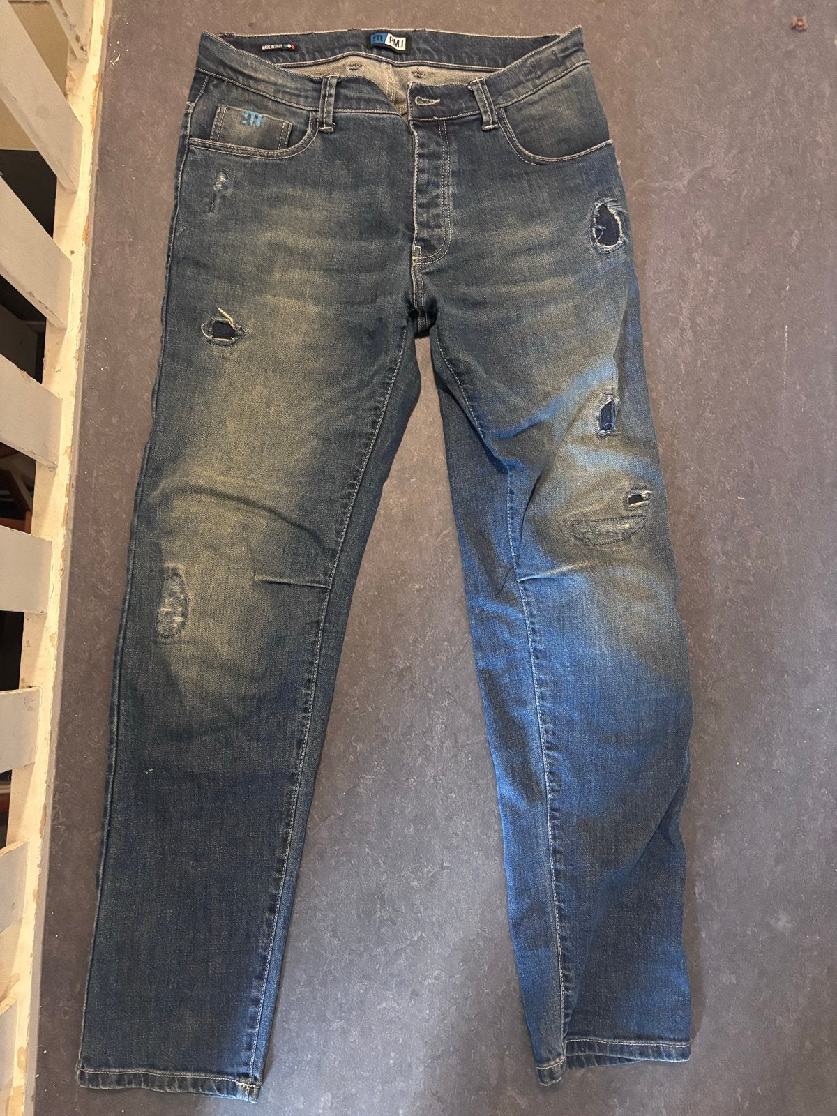 PMJ Motor spijkerbroek met kniebescherming, Ophalen of Verzenden, Nieuw zonder kaartje, Heren, Broek | textiel