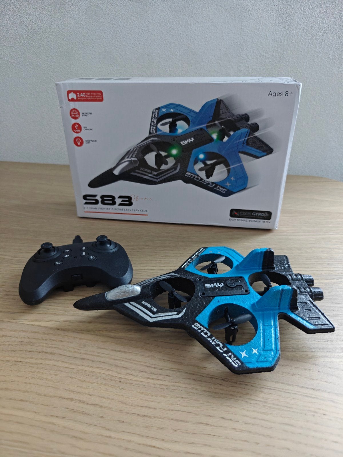 Drone S83 als nieuw in doos - Speelgoeddrone, Ophalen of Verzenden, Zo goed als nieuw, Speelgoeddrone