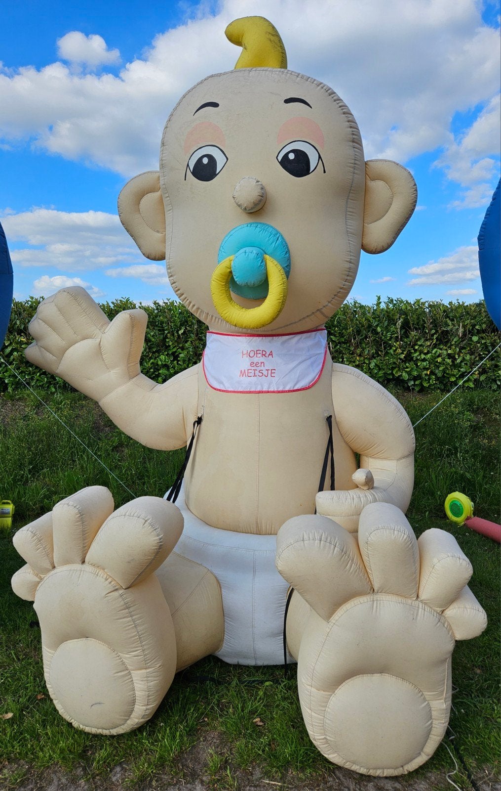 Opblaas Baby voor een Meisje en voor een Jongen te huur!!, Ophalen, Geboorte of Huwelijk