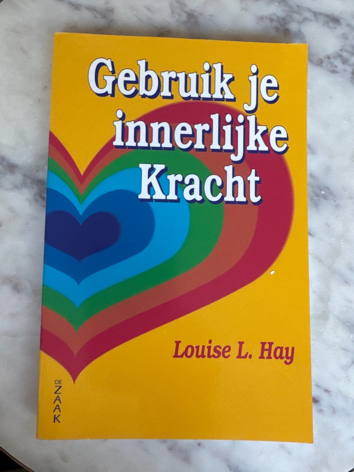 Gebruik je innerlijke Kracht - Louise L. Hay, Boeken, Ophalen of Verzenden, Gelezen, Spiritualiteit algemeen, Achtergrond en Informatie