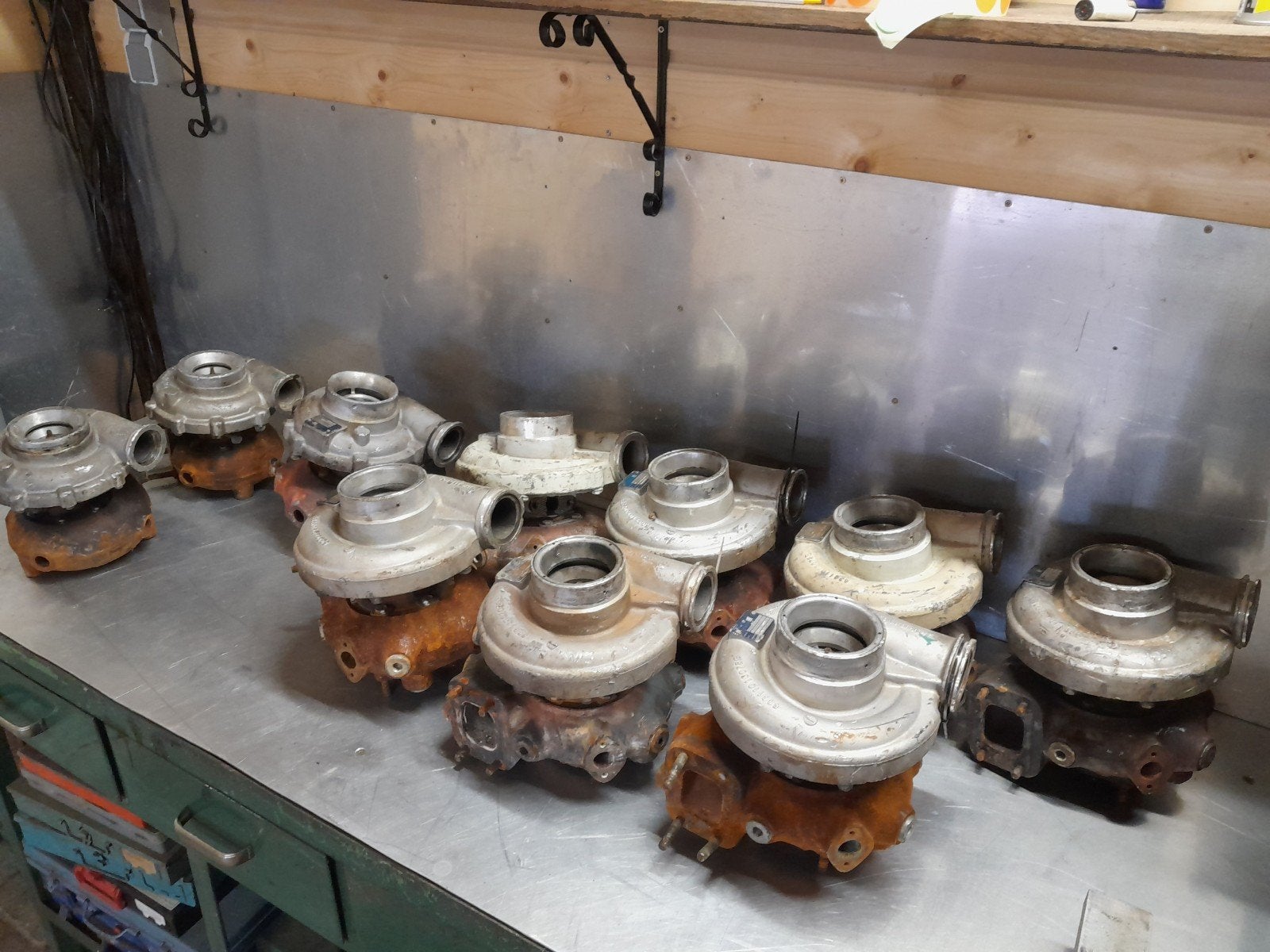 Borgwarner K31 K27 K26 Marine turbo's turbolader, Ophalen of Verzenden