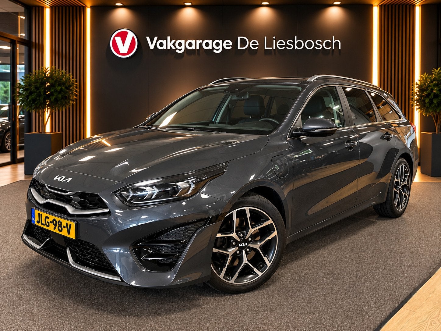 Kia Ceed Sportswagon 1.6 GDI PHEV ExecutiveLine / leder / pa, Auto's, Gebruikt, Adaptive Cruise Control, 71 km/l, Te koop