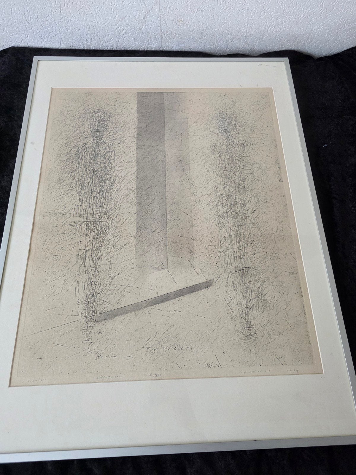 Cornelius Spermon 1941 - 1992, Ophalen, Hout, 50 tot 75 cm