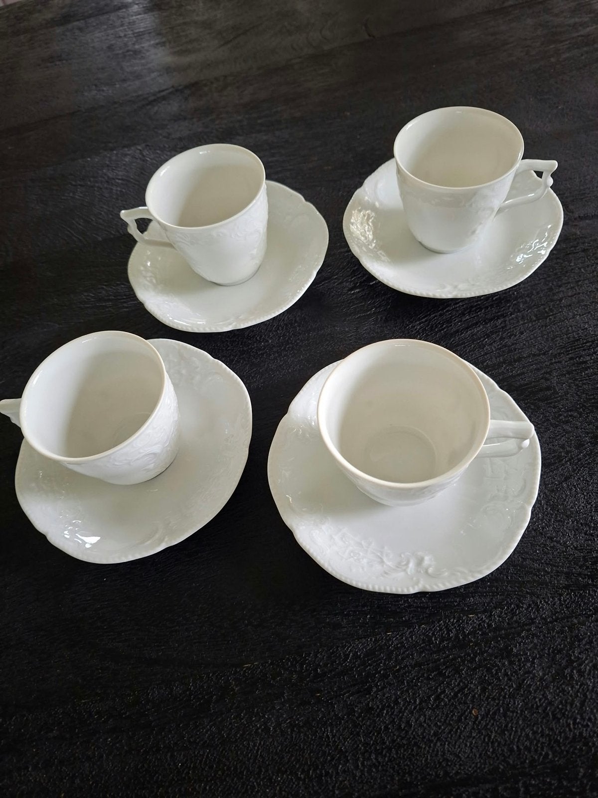 Rosenthal Classic Rose Collection 4 Kop-en-schotels (4 sets), Ophalen
