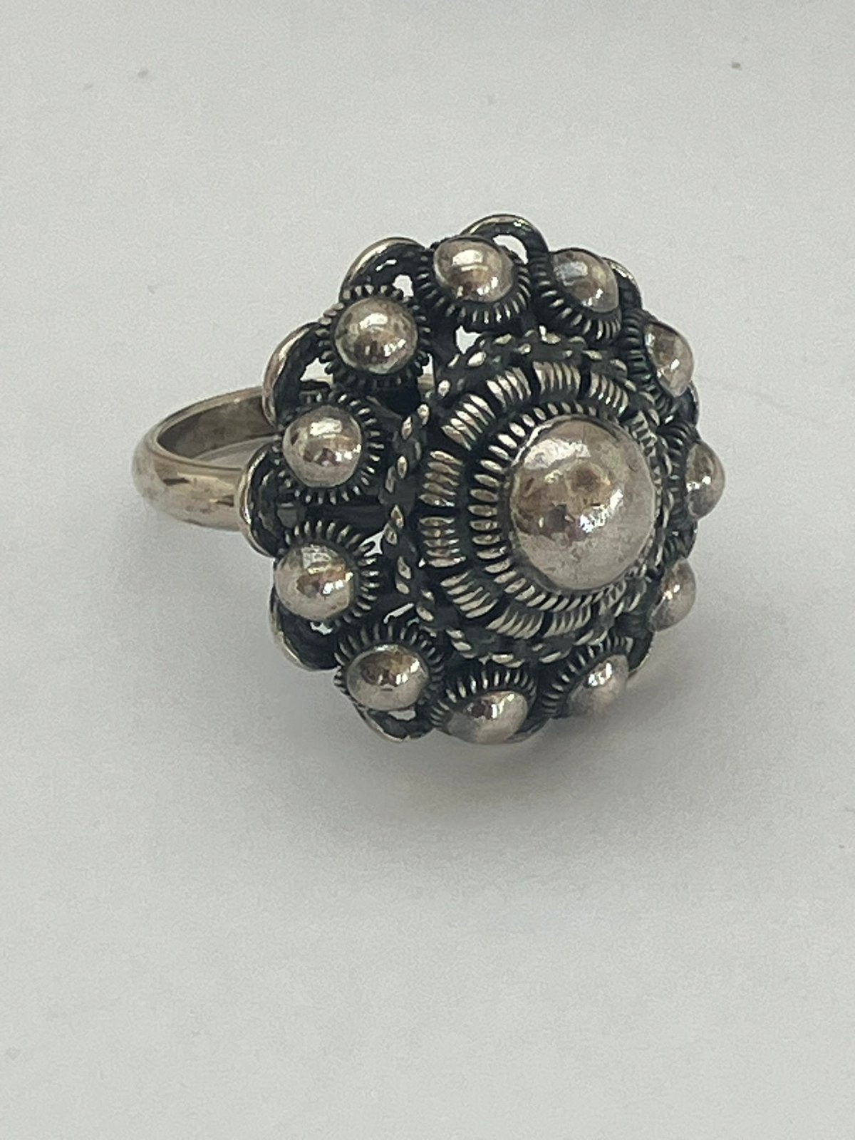 Zilveren ring Zeeuwse knoop, Ophalen of Verzenden, Zo goed als nieuw, Zilver