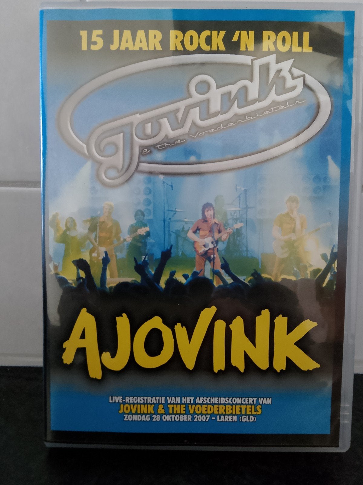 Jovink & The Voederbietels - Ajovink DVD (1992-2007), Cd's en Dvd's, Vanaf 16 jaar, Ophalen of Verzenden, Zo goed als nieuw, Concert