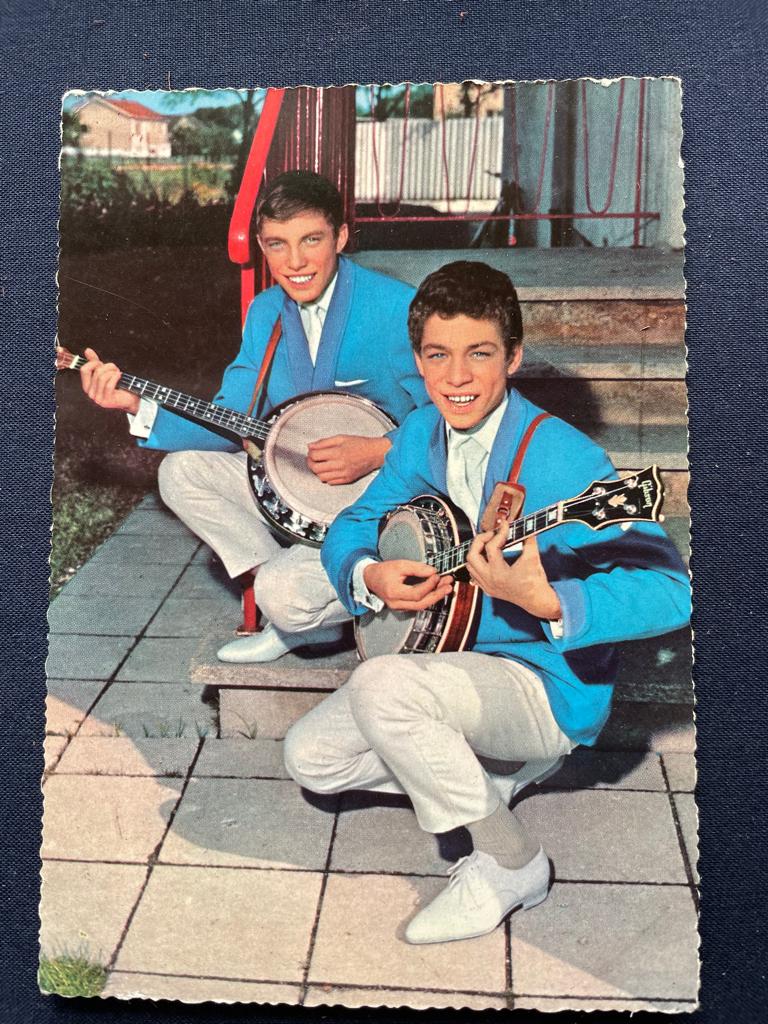 ansichtkaart / kaart van Jan & Kjeld 3., Verzenden, 1960 tot 1980, Sterren en Beroemdheden