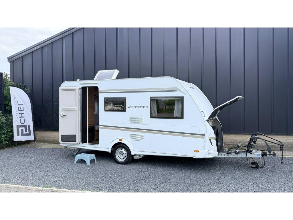 Weinsberg CaraOne 420 QD, NW-STAAT MET VELE EXTRA'S, Bedrijf, Treinzit, 4 tot 5 meter, Tot en met 4