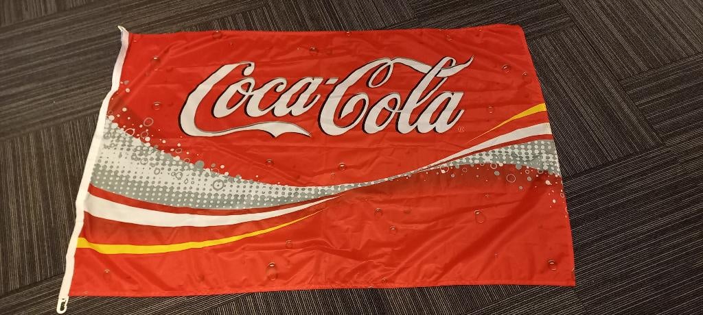 * Coca Cola vlag, Ophalen of Verzenden, Zo goed als nieuw