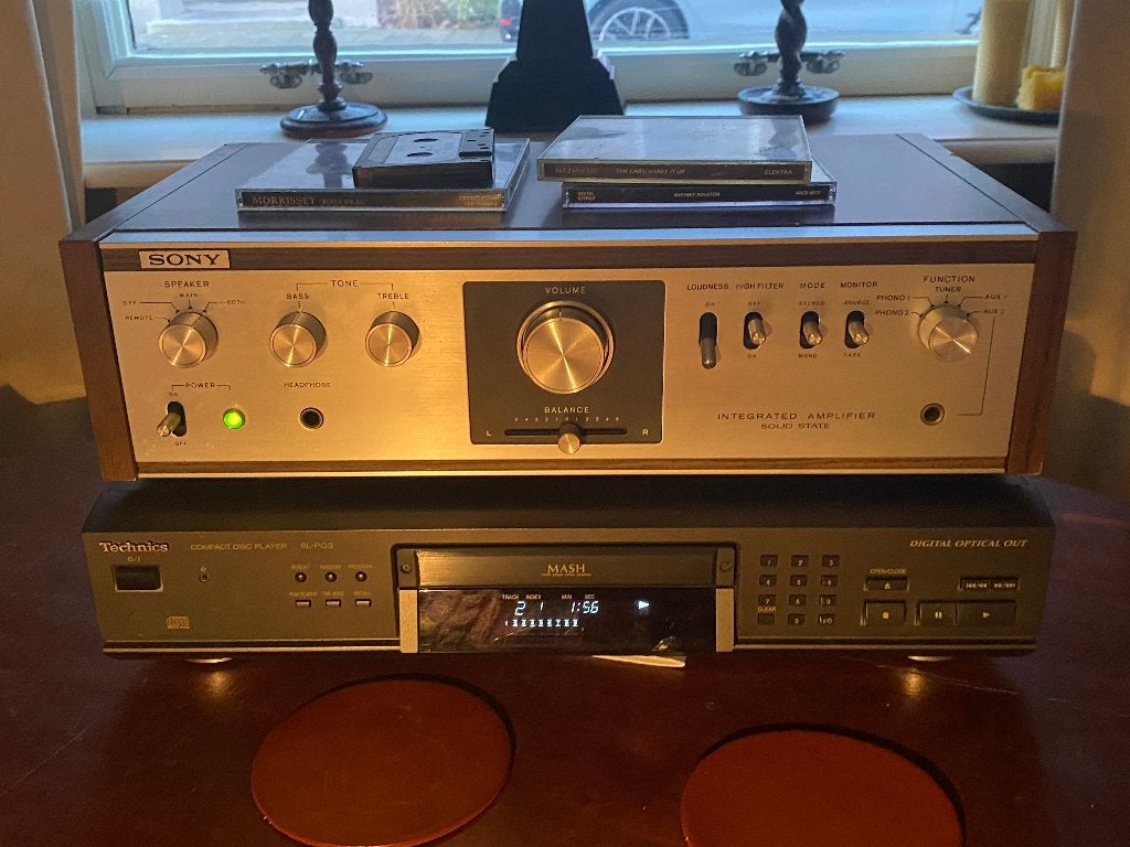 Sony TA-1010 versterker, Ophalen, Refurbished, Minder dan 60 watt, Sony