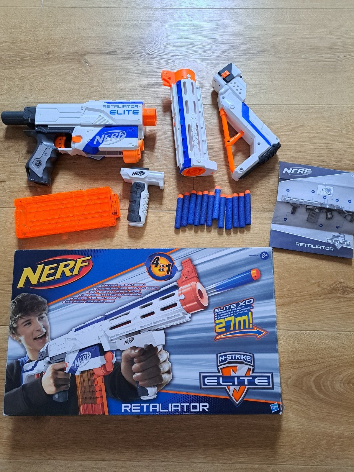 Nerf Retaliator, Ophalen of Verzenden, Zo goed als nieuw