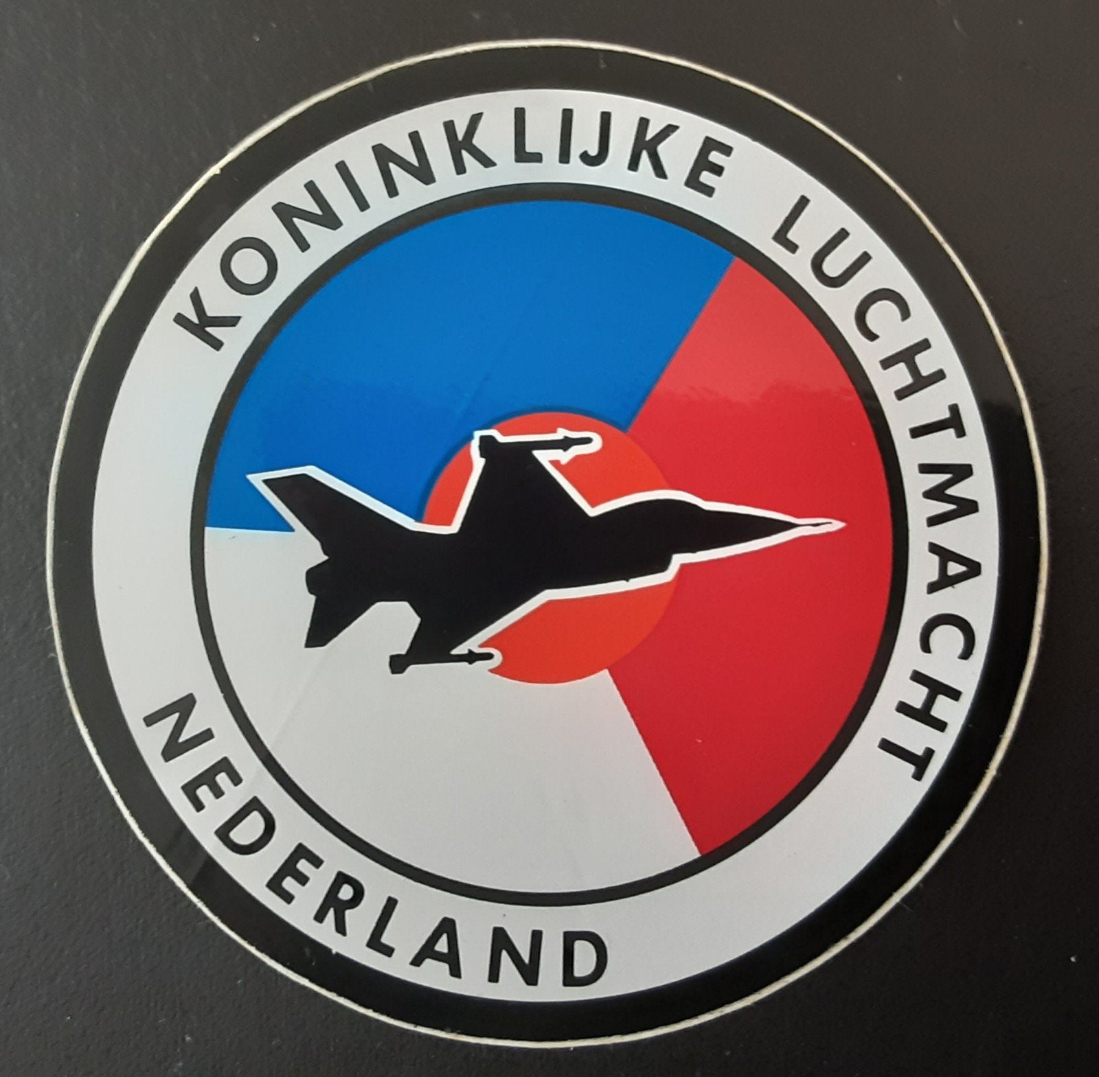 Sticker Koninklijke Luchtmacht Nederland F-16, Verzamelen, Ophalen of Verzenden, Nieuw