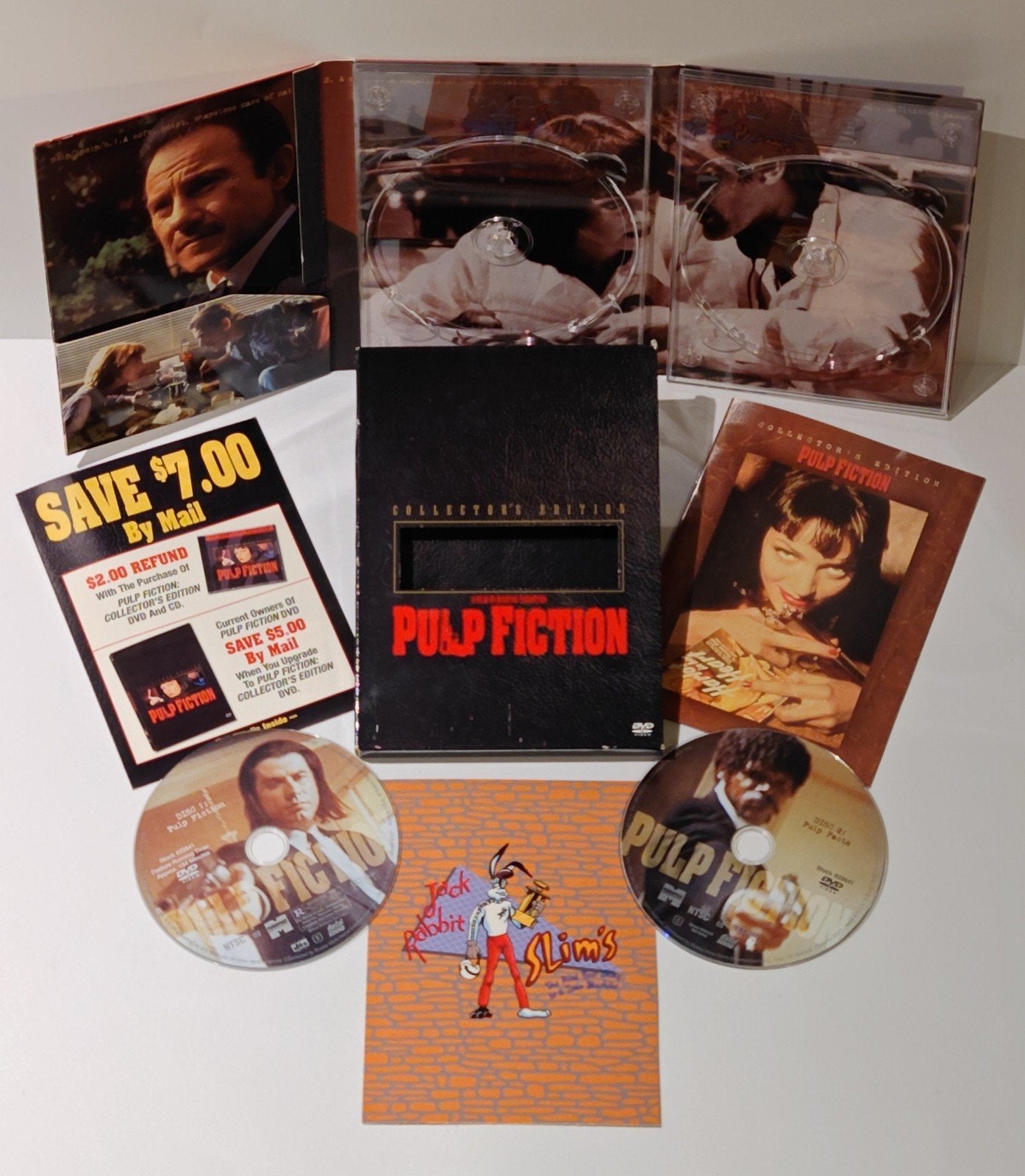 Pulp Fiction Collector's Edition DVD - Quentin Tarantino, Maffia en Misdaad, Engels, Vanaf 16 jaar, Nederlands