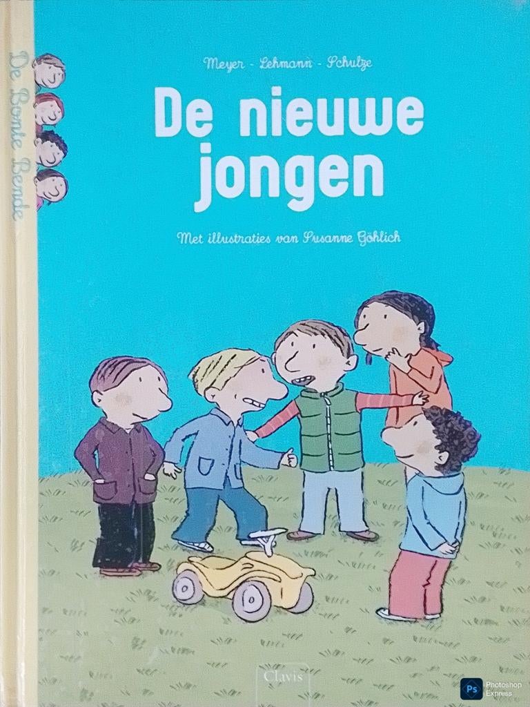 De Bonte Bende De Nieuwe Jongen, Boeken, Gelezen, Fictie algemeen, Jongen of Meisje, Meyer - Lehmann - Schulze.