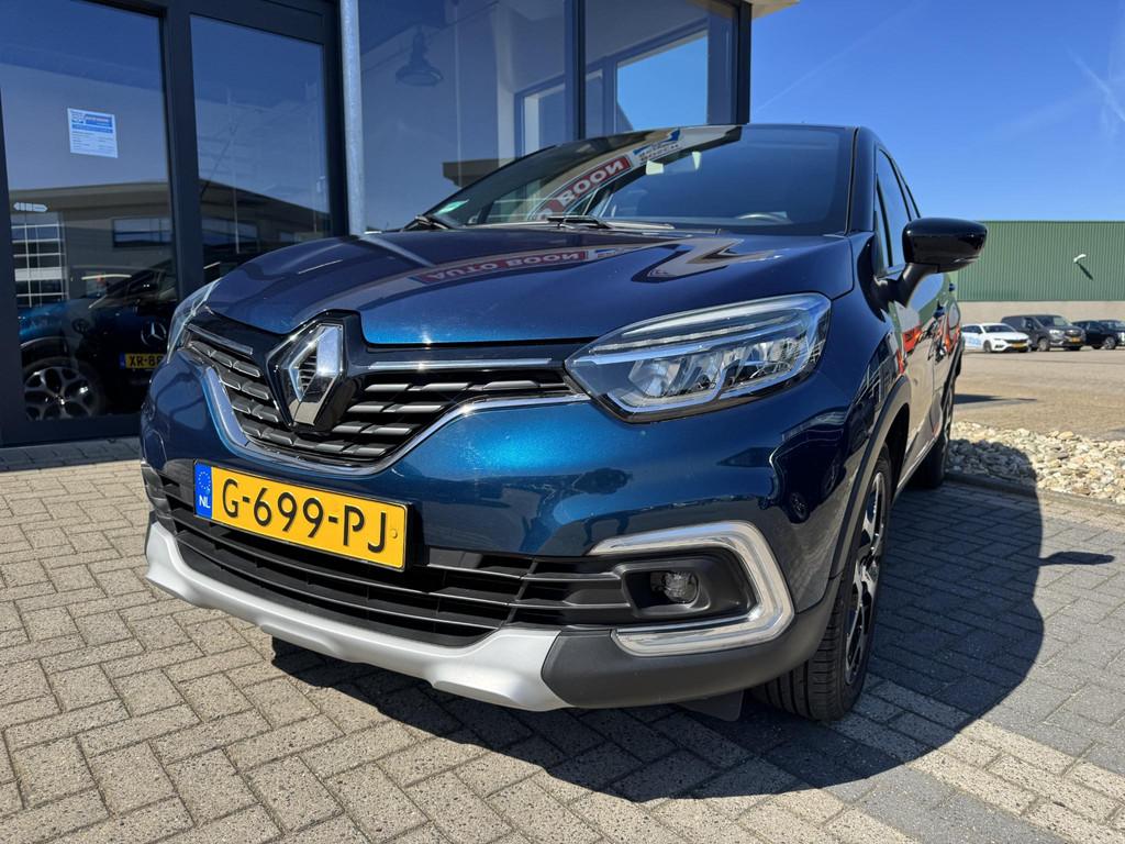 Renault Captur 0.9 TCe 90PK INTENS 2-TONE APPCARPLAY/NAVI/LE, 898 cc, Stof, Gebruikt, Euro 6