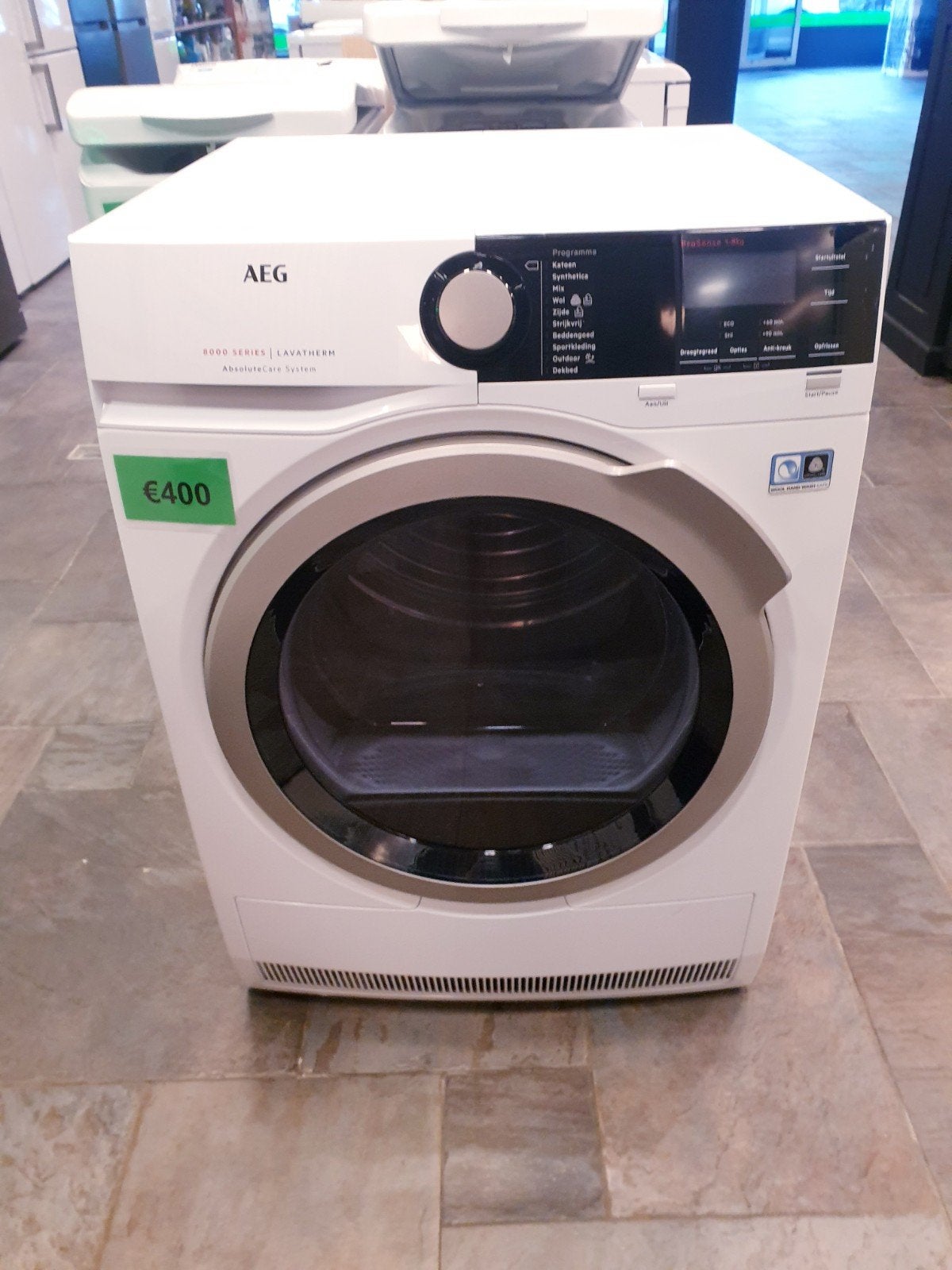 warmptepomp droger AEG 8kg Lavatherm ️a++ INC GARANTIE, Overige typen, 8 tot 10 kg, Refurbished, Ophalen of Verzenden