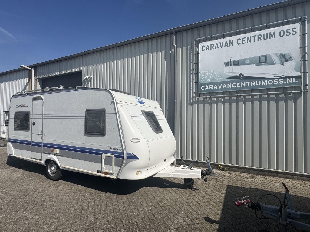 Hobby De luxe Easy 460 UFE, Caravans en Kamperen, Caravans, Rondzit, Hobby, Bedrijf, Overige typen