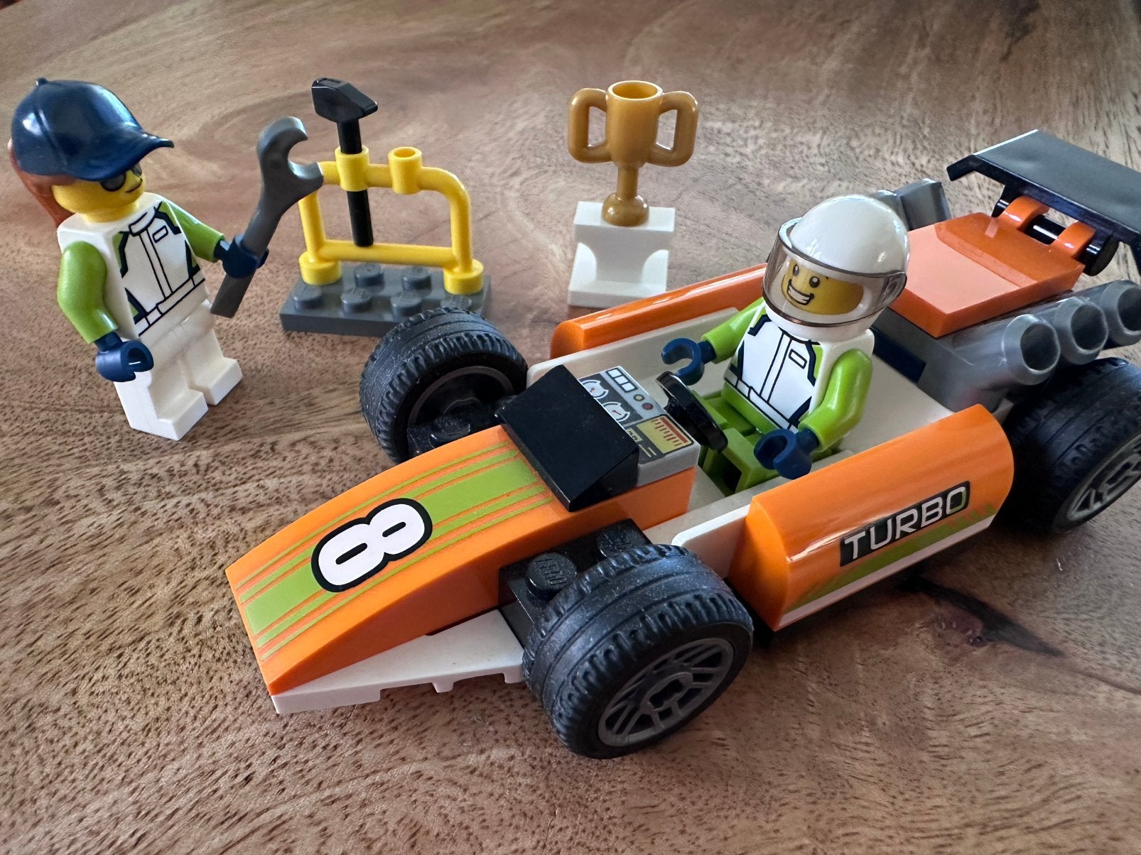 Lego City | 60322 | Racewagen, Ophalen of Verzenden, Zo goed als nieuw