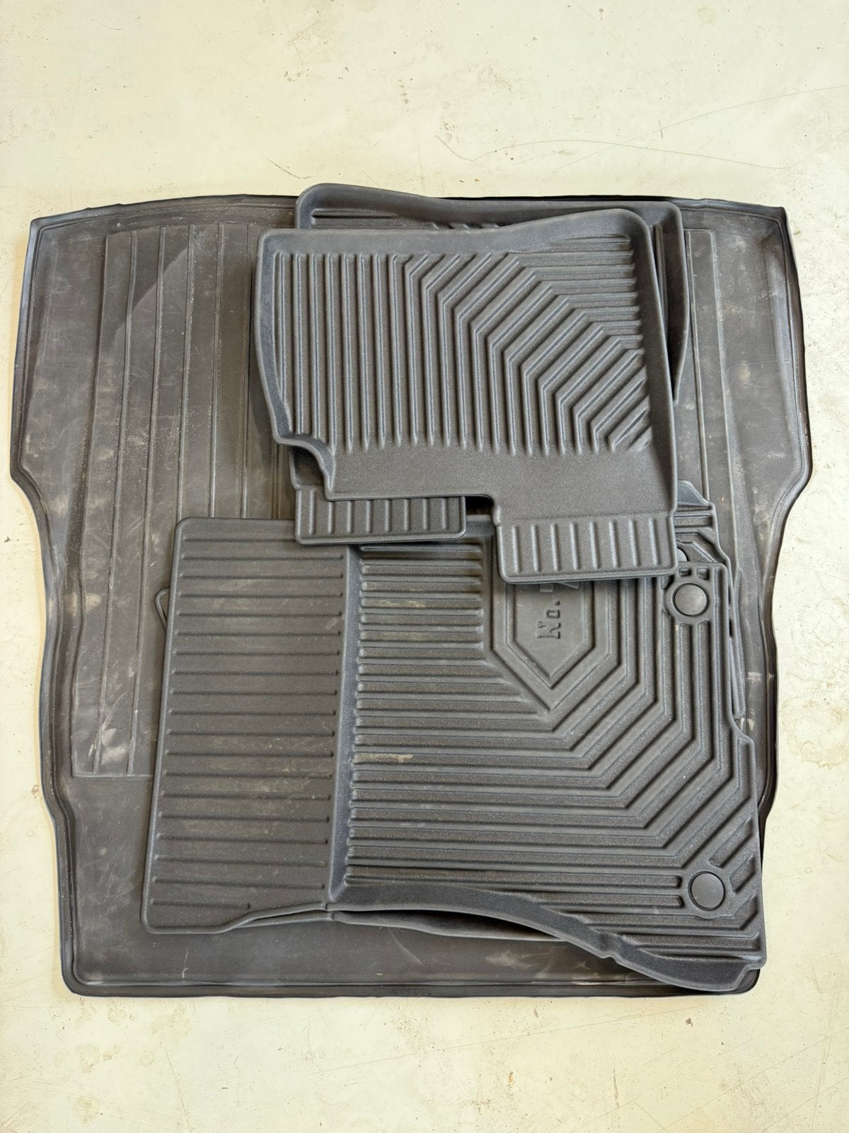 Zo goed als nieuwe rubber automatten voor Mercedes S W221, Ophalen of Verzenden, Zo goed als nieuw
