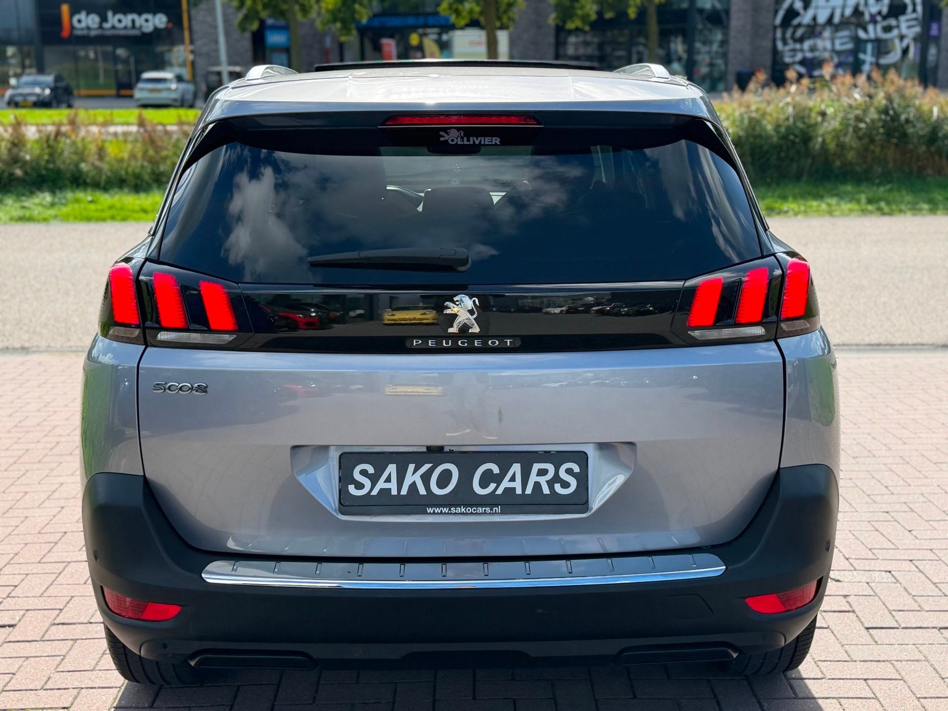 Peugeot 5008 1.2 PureTech Blue Lease GT-Line 2020 Pano 7 Per, Auto's, Dealer onderhouden, Gebruikt, Zwart, 1199 cc