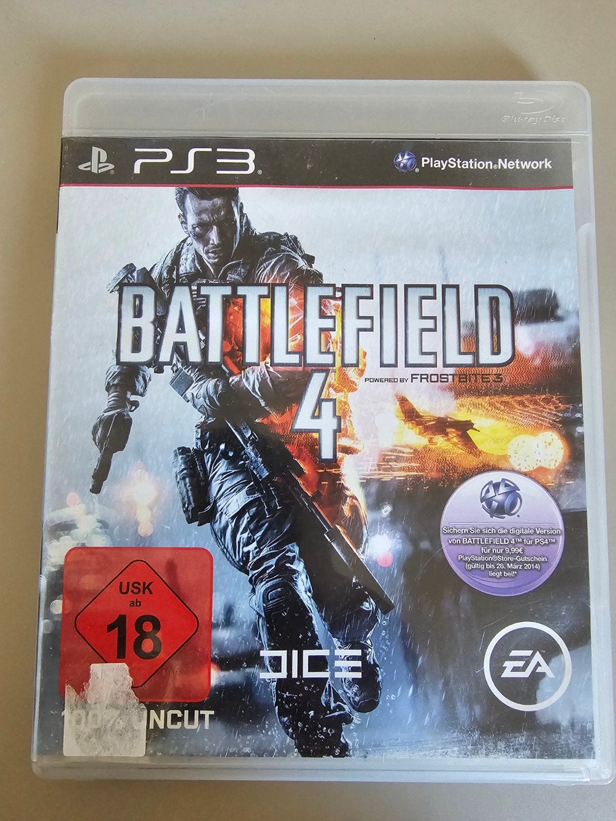 PS3 game Battlefield 4 Playstation 3, Shooter, 1 speler, Ophalen of Verzenden, Zo goed als nieuw
