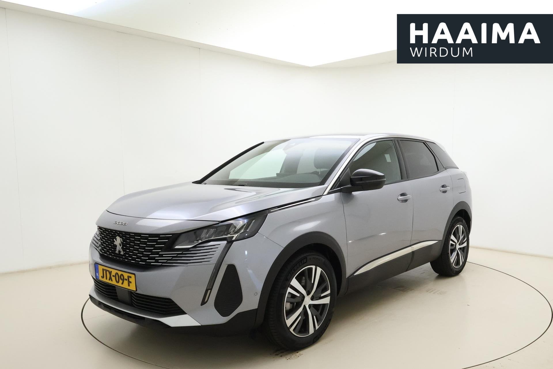 Peugeot 3008 1.6 HYbrid 180 Allure Pack Business | Tot 56km, Auto's, Euro 6, 181 pk, Leder en Stof, Plug-in hybride