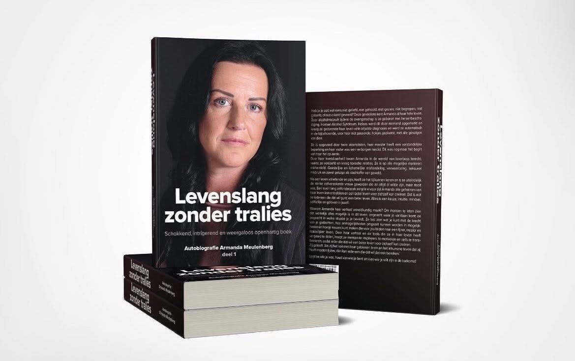 Levenslang zonder tralies, deel één - Gesigneerd exemplaar, Boeken, Ophalen of Verzenden, Nieuw