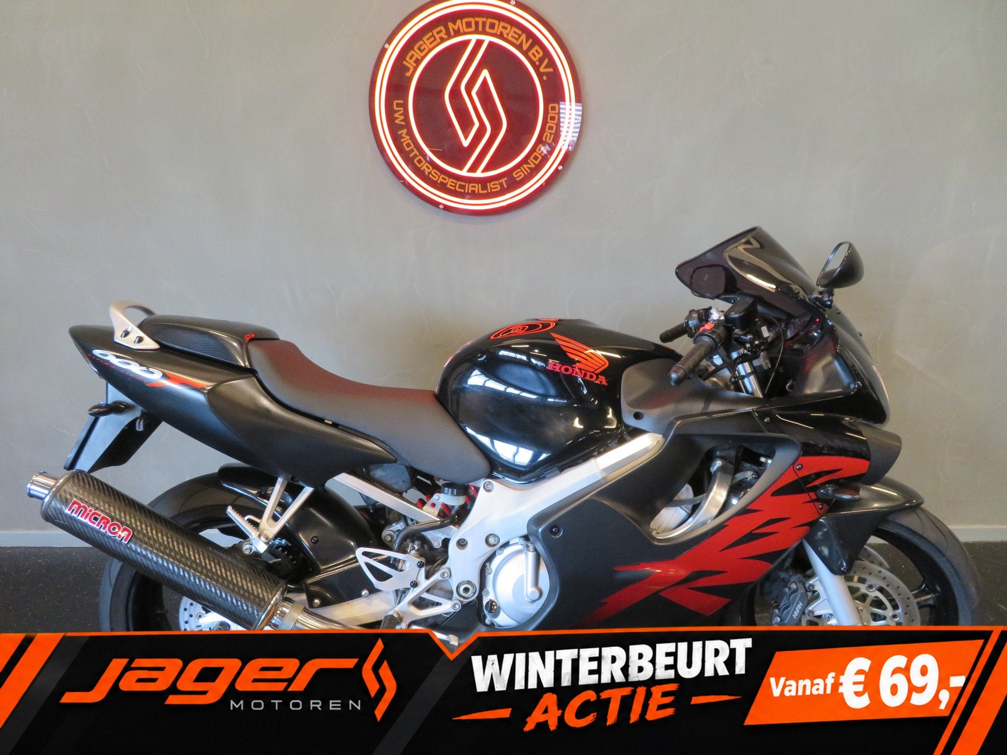 Honda CBR 600 F MICRON NETTE MOTOR! (bj 2000), Motoren, Sport, Gebruikt, Bedrijf