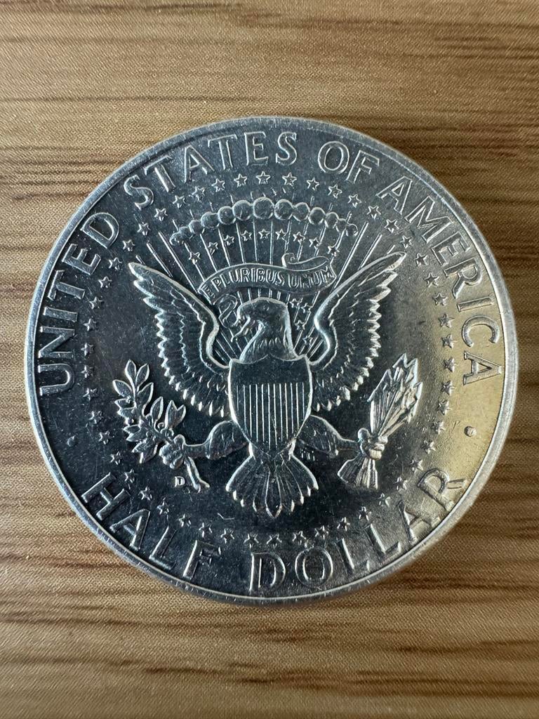 Kennedy Half Dollar 1964 - Zilveren Amerikaanse munt, Ophalen of Verzenden, Noord-Amerika, Losse munt, Zilver