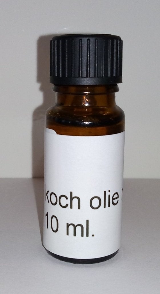Koch klokolie nr. 4 of 5 in 10 en 30 ml. € 13,50, Ophalen of Verzenden