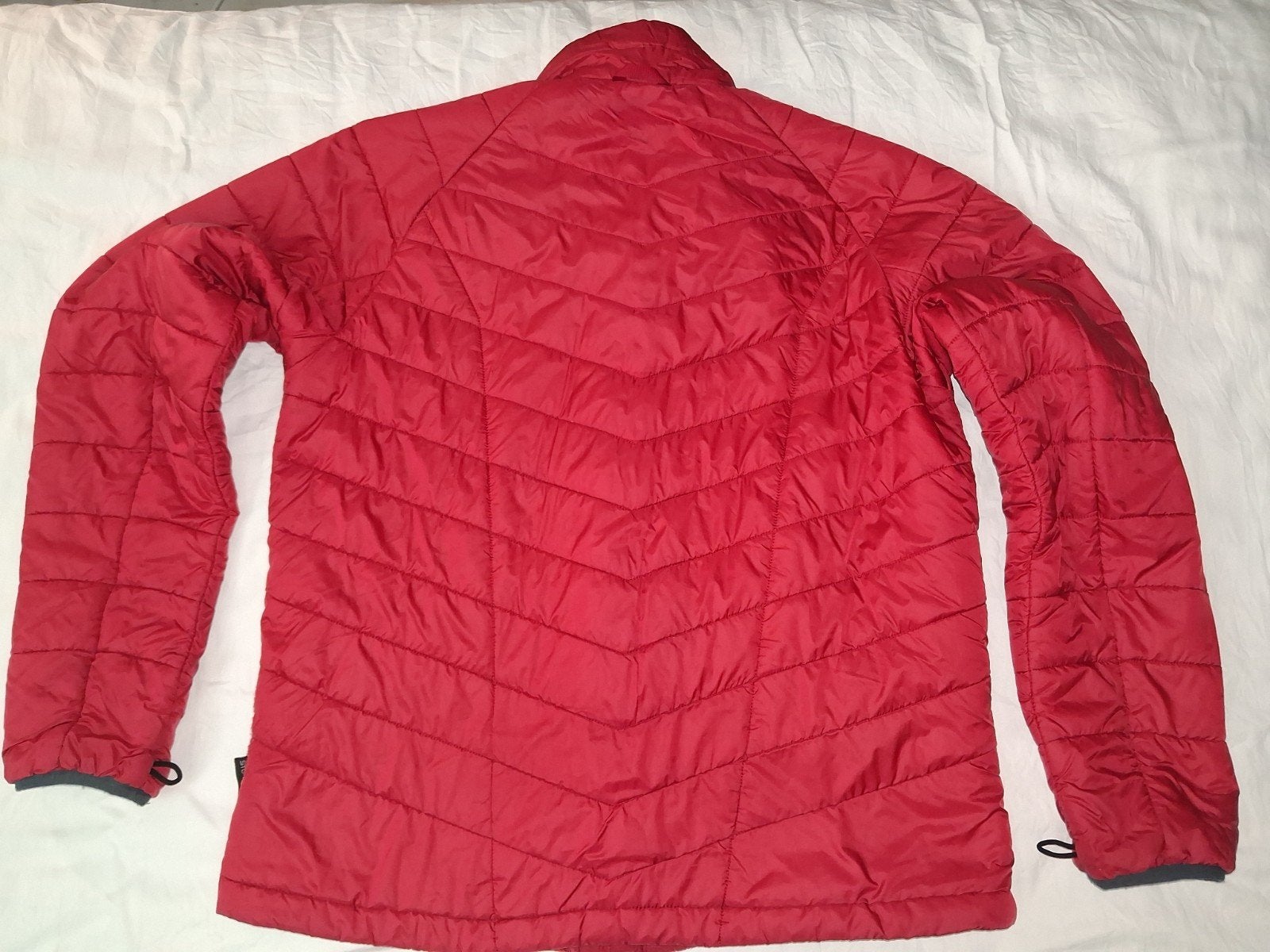 Jack Wolfskin Microguard Superloft 3in1 System Jas Rood, Maat 38/40 (M), Ophalen of Verzenden, Zo goed als nieuw, Jack Wolfskin