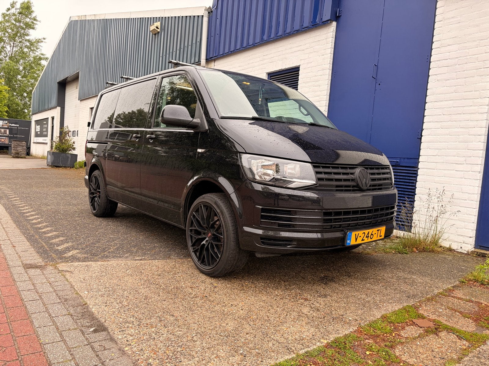 Volkswagen Transporter 2.0 tdi 2018, Auto's, Bestelauto's, Particulier, Airbags, Airconditioning, Bluetooth, Cruise Control, Dakrails