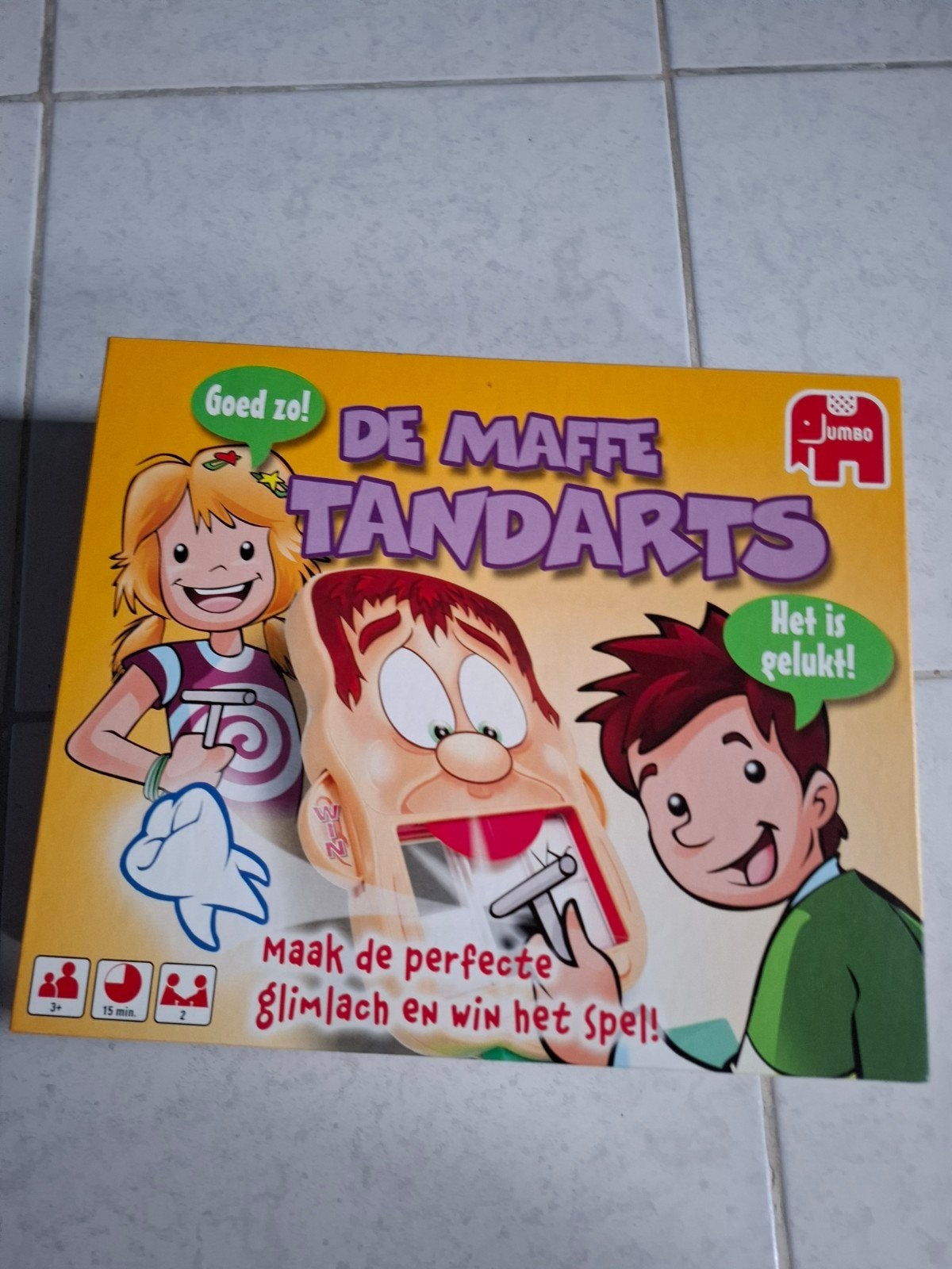 Spel : de maffe tandarts, Ophalen, Zo goed als nieuw