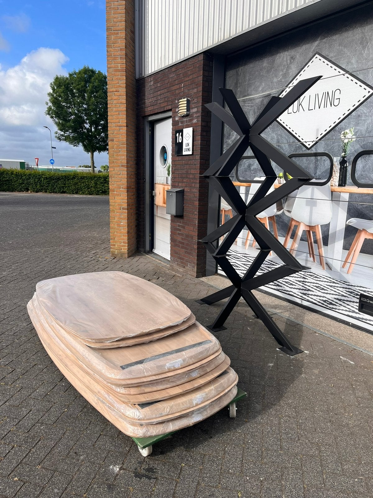 Eiken tafels Deens ovaal voorraad, Ophalen of Verzenden, Zo goed als nieuw, Ovaal, 200 cm of meer
