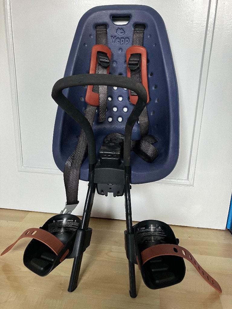 Thule yepp mini voorzitje fietsstoeltje, Ophalen, Voorzitje, Thule, 0 t/m 13 kg