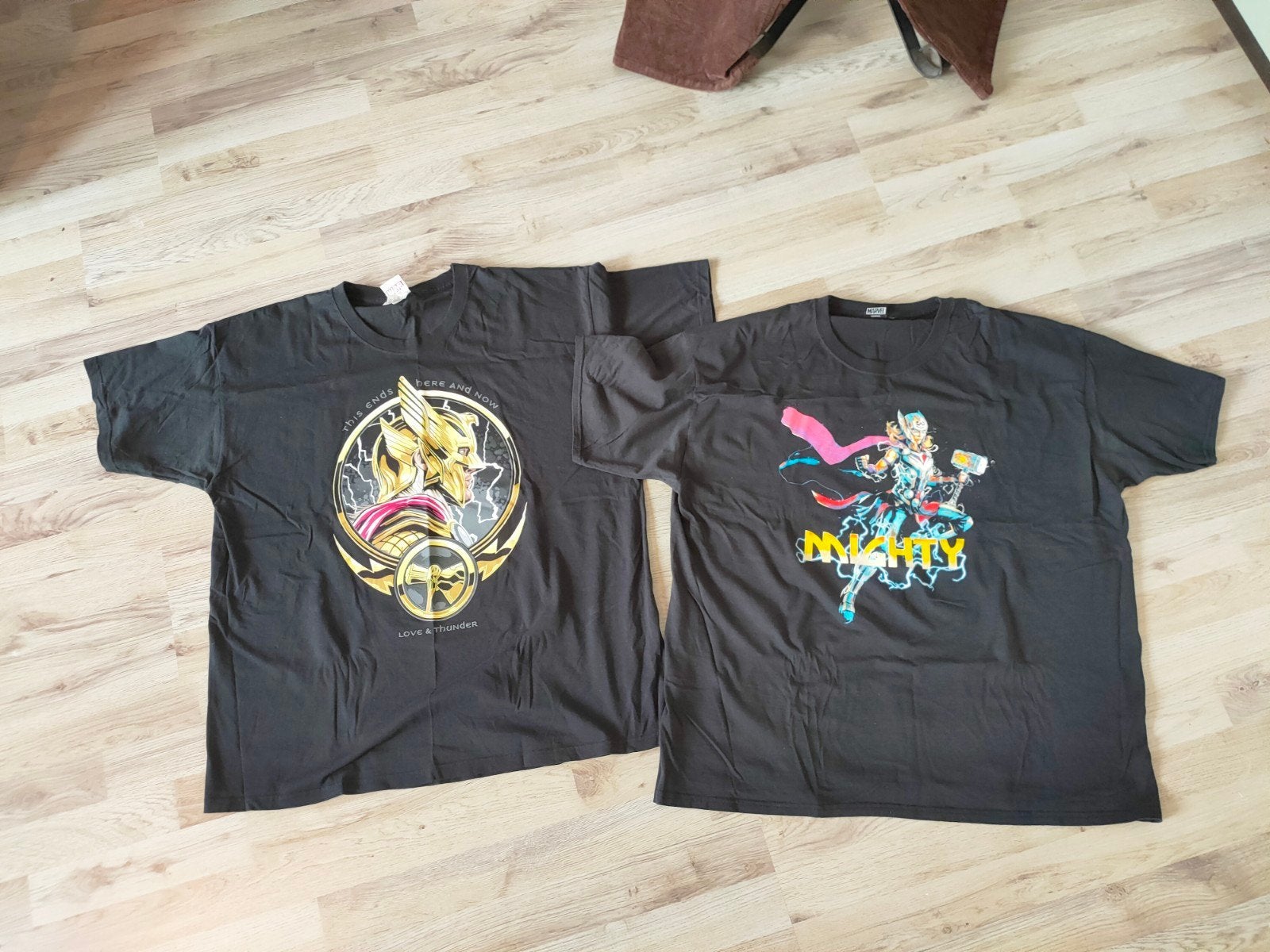 Marvel Thor T-shirts XXL, Zwart, Maat 56/58 (XL), Ophalen of Verzenden, Marvel