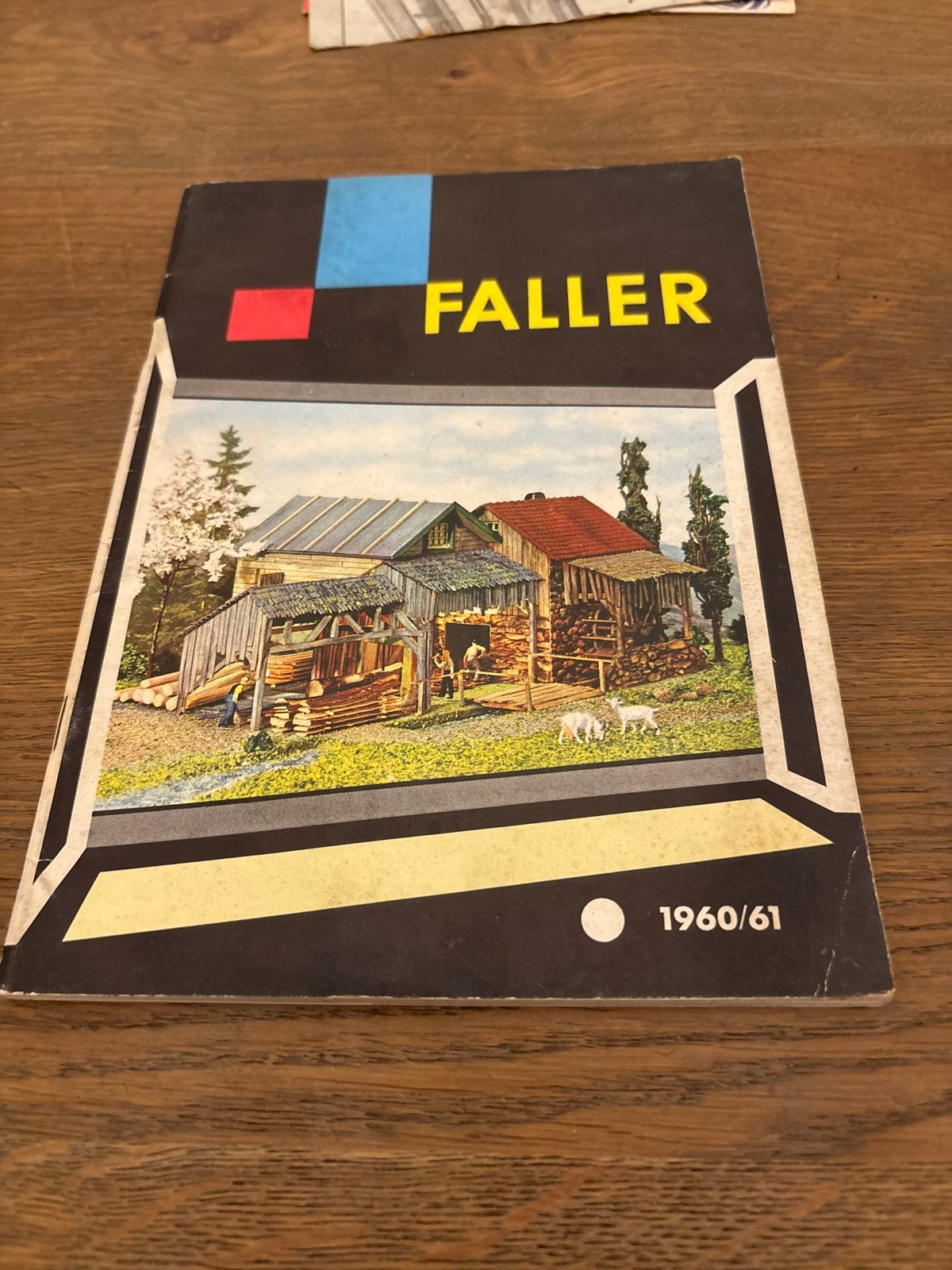 Faller Catalogus 1960/61 - Modelbouw Auto's, Tanks, Trucks, Ophalen of Verzenden, Gebruikt, Overige typen, Overige merken