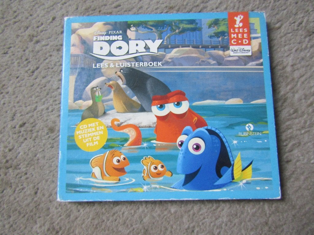 CD + boek: Disney's Dory, Cd's en Dvd's, Gebruikt, Ophalen of Verzenden, Album, Inclusief boekje