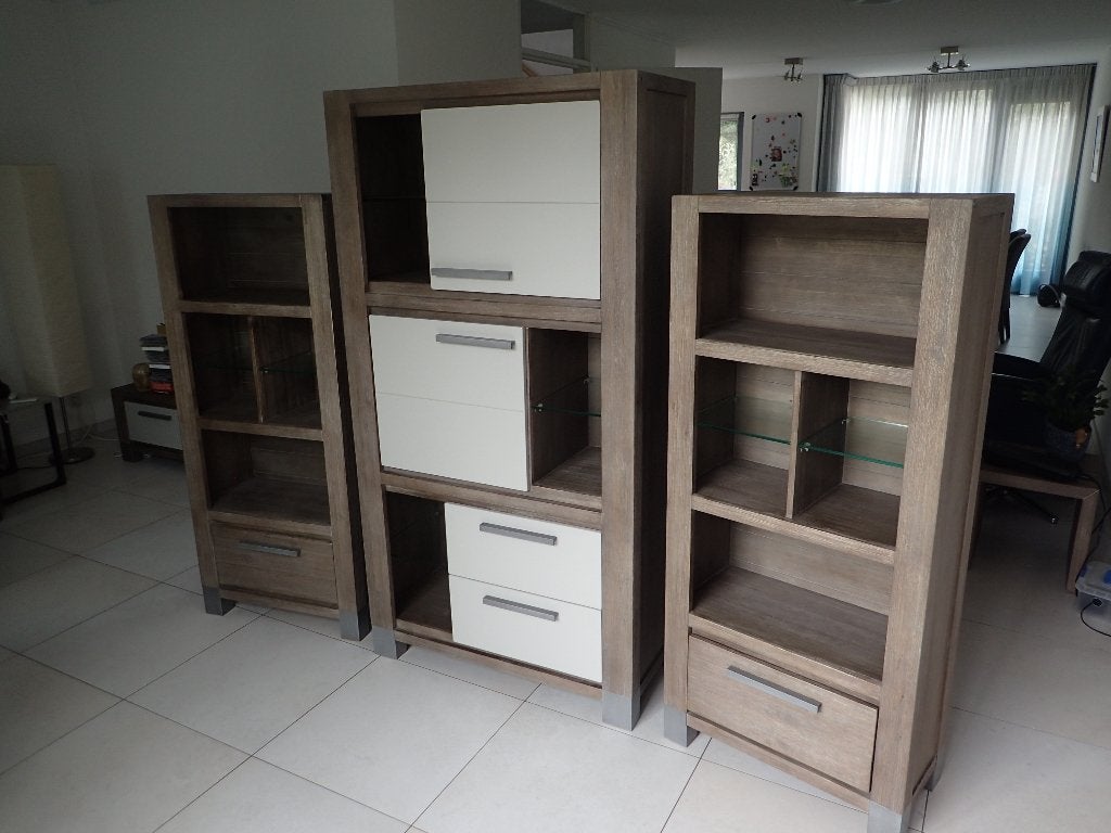 Henders & Hazel kasten x 3, Ophalen, Met plank(en), Gebruikt, Minder dan 150 cm