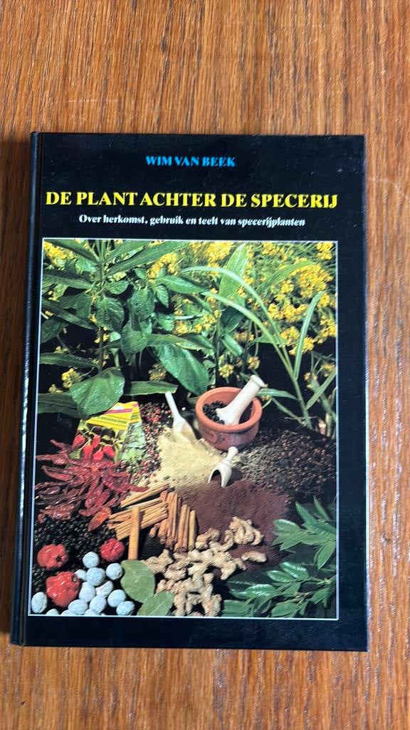 De plant achter de specerij Wim van Beek kruiden moestuin, Ophalen of Verzenden, Zo goed als nieuw, Bloemen, Planten en Bomen
