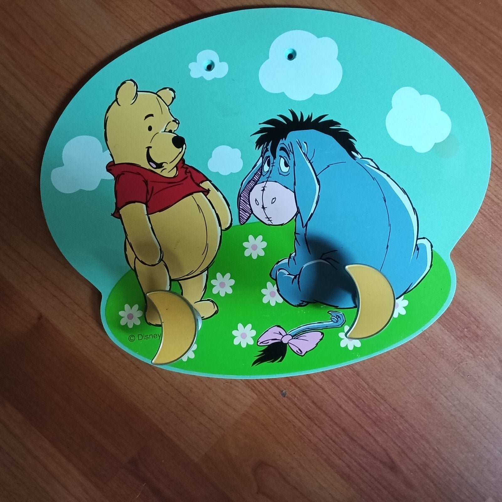 Winnie the Poeh kapstok knuffel, speelbord, Gebruikt, Ophalen of Verzenden, Wanddecoratie, Ophangbaar