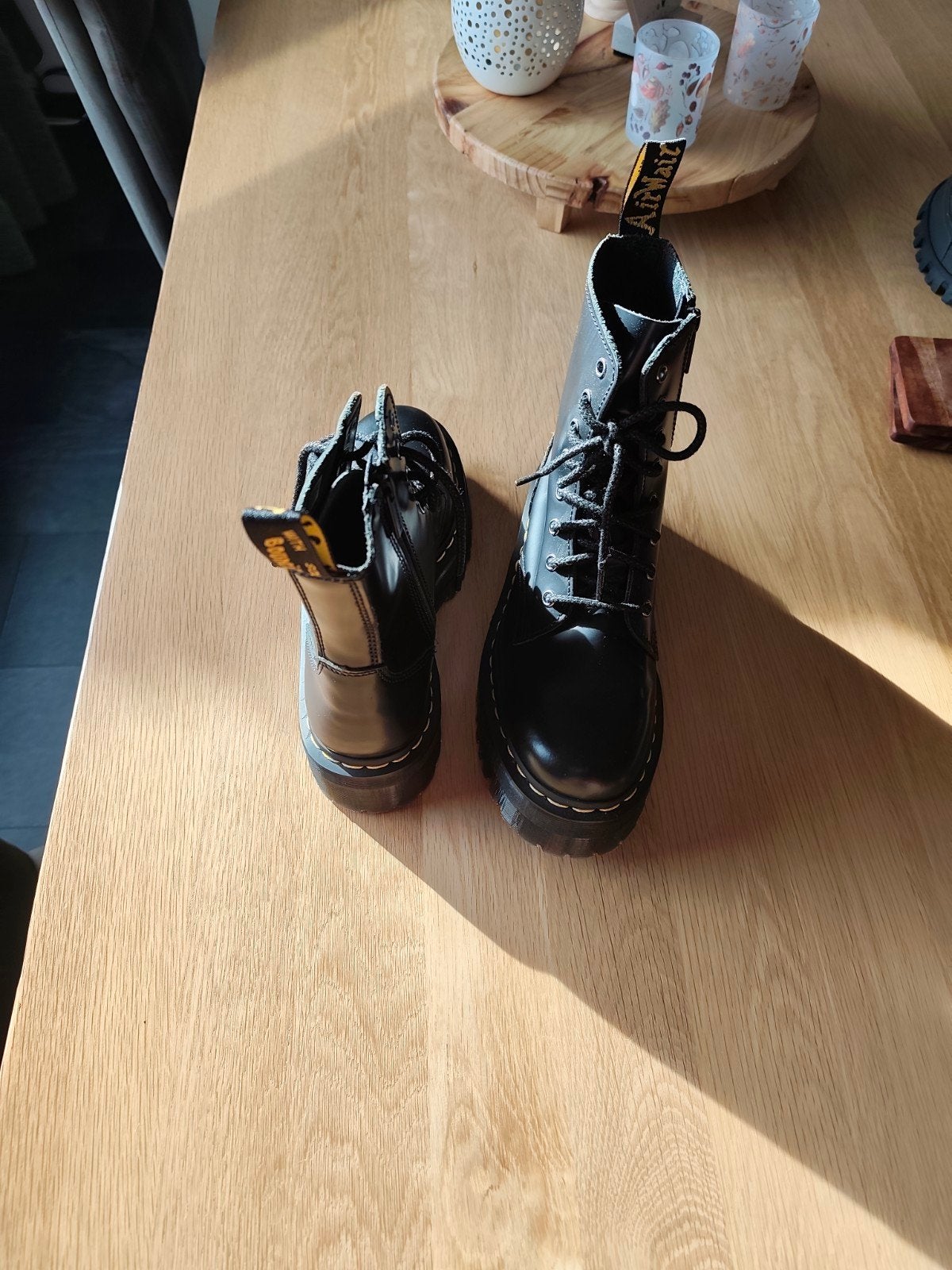 dr martens laarzen, Hoge laarzen, Zwart, Nieuw, Dr martens