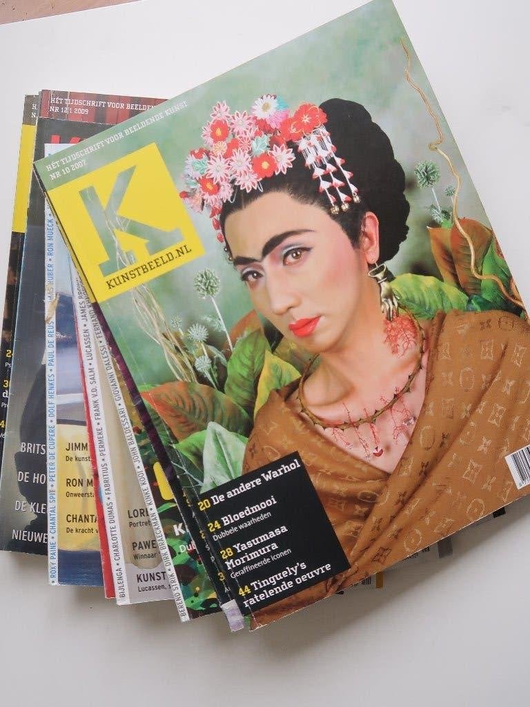 10 kunstbladen KUNSTBEELD, Ophalen of Verzenden